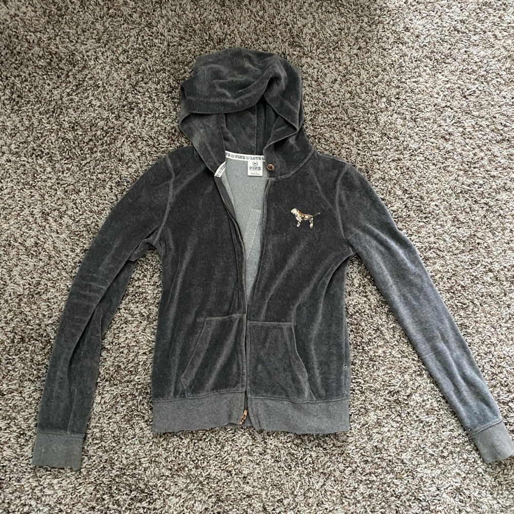 Victoria Secret zip up hoodie